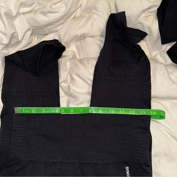 Gymshark energy + seamless cropped black leggings - Picture 4 of 7